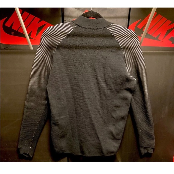 Nike Women’s Black & White Zip Up Track Jacket - Picture 3 of 4